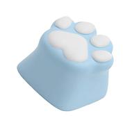 Qsvbeeqj Gatito de resina de color garra tapa para teclados mecánicos jugadores y teclados personalización bienes de personalización gatitos lindos tarjetas de teclas