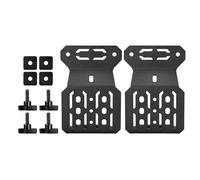 Qsvbeeqj Global - Soporte de montaje para caja de camión, palas de corriente directa, centro de latas de carbón, construcción de acero firme, paréntesis de almacenamiento de caja de camión