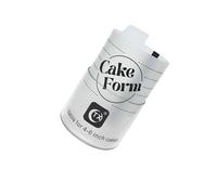 Qsvbeeqj Herramienta profesional para moldear tartas para celebración de cumpleaños y eventos, multiuso, redonda/cuadrada, molde para tartas de crema