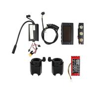 Qsvbeeqj High Performances - Conjunto de tablero de instrumentos para scooter eléctrico de 8 pulgadas, tablero de control de cable, sin escobillas, parte del mango del pulgar