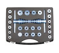 Qsvbeeqj Juego de prensa de rodamientos para bicicletas, herramienta de instalación de extractor, marco trasero suave, bujes de punto de giro, montaje de cojinete inferior prensado