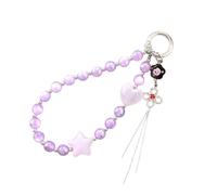 Qsvbeeqj Llaveros para teléfono móvil, cordón para teléfono móvil hecho a mano, para mujeres y niñas, correa de teléfono, joyas, gota de joyería, cordón de teléfono resistente a la moda para mujeres y