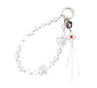 Qsvbeeqj Llaveros para teléfono móvil, cordón para teléfono móvil hecho a mano, para mujeres y niñas, correa de teléfono, joyas, gota de joyería, cordón de teléfono resistente a la moda para mujeres y