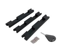 Qsvbeeqj Longboards - Juego de adaptadores de conversión de aletas con herramienta de instalación para tablas de surf, compactos, viajes, peso ligero, aletas de tabla de surf, convertidor de tapones