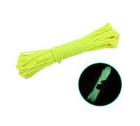 Qsvbeeqj Luminously Cuerda de nylon para acampar al aire libre tienda de campaña cuerda 9 hilos paracaídas cuerda toldos cuerda sólida para supervivencia al aire libre