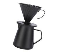 Qsvbeeqj Máquina de goteo manual para cafetera, accesorio para cafetera, taza de filtro de café, café profesional por goteo para café, herramienta de elaboración de café casero