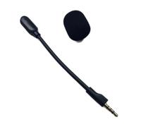 Qsvbeeqj Micrófono desmontable para juegos de 3,5 mm para auriculares Arctis1, micrófono Boom que mejora el micrófono de repuesto para juegos y comunicación