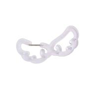 Qsvbeeqj Mochila colgante con alas de llavero/forma de estrella Carabiner Hook Clips al aire libre Llavero Accesorios Camping Hebilla Regalos Hebilla Acrílico Llavero, Purple Wings