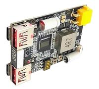 Qsvbeeqj Módulo de carga de 5-20 V 2-7S 100 W, placa base móvil de carga rápida para almacenamiento de energía, PD2.0, placa de desarrollo de almacenamiento de energía