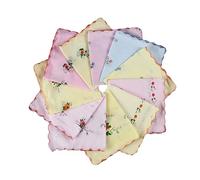 Qsvbeeqj Pañuelo de bolsillo con estampado de flores para sudar para mujeres y bodas, para entusiastas del fitness y aventureros, pañuelos absorbentes de sudor para mujer, e, Talla única