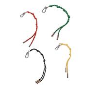 Qsvbeeqj Paquete de 4 llaveros de cuerda con estilo llavero de moda para joyas para uso diario