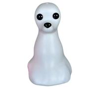 Qsvbeeqj Pelo sintético realista para mascotas, modelo de cabeza de perro para bricolaje, aseo de perros, entrenamiento escolar y técnicas de peinado, accesorios sin estilo para práctica de aseo de