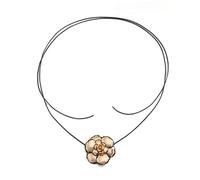 Qsvbeeqj Pendientes florales hechos a mano, elegantes joyas de flores exageradas, accesorios de declaración vintage para uso diario, aretes de flores grandes para mujer, One Size, Como se describe