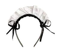 Qsvbeeqj Pinza para el pelo con orejas de pelo de color blanco y peludo con diadema, pinza para el pelo con forma de orejas de gatito, B, Talla única