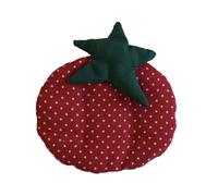 Qsvbeeqj Posavasos con motivos de tomate estera protectora para tazas, cuencos de cocina decorativa, uso de placemat mesa de comedor decoración bandeja de joyería posavasos