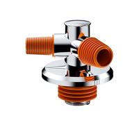 Qsvbeeqj Práctica conexión de tubería ABS conector flexible compuesto de plástico duradero para instalaciones sanitarias adecuadas para renovaciones y baños