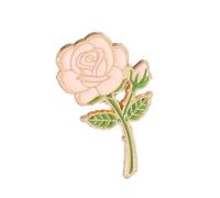Qsvbeeqj Práctico broche de rosas accesorio único broche de flor de rosa joyas le da a todos los conjuntos un toque de encanto