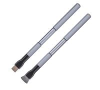 Qsvbeeqj Precisions Electronics - Herramienta de limpieza de acero/cerdas con agarre ergonómico para placa base, coche, masilla, pegamento, cepillo para placa base