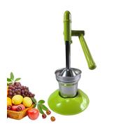 Qsvbeeqj Prensador de limones de alta calidad, sin óxido, eficiente plan de prensa vertical que maximiza la extracción de líquidos, dispositivo de cocina permanente, herramienta de cocina de mango