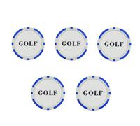 Qsvbeeqj Profesional Golf Marcador Disco Suave Viaje Amistoso Golf Puntero Para Gestión De La Estrategia Del Curso Compacto Marcador De Pelota De Golf