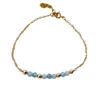 Qsvbeeqj Pulsera de piedras natales de cristal natural facetado de 3 mm ajustable 17 cm+5 cm ligero 4G perla para todas las ocasiones faceed amatista turca estiramiento, talla única, como se describe