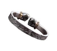 Qsvbeeqj Puño Abierto Pulsera Única Mujer Joyería Única Moda Elegante Mujer Articulación Para Diaria Y Fiesta Unisex Símbolo de Poder