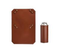 Qsvbeeqj Resistente al calor arañas estufa estera bidón de gas protectores durabilidad almohadilla para campamento y senderismo peso almohadillas portátiles