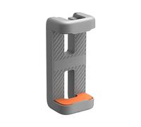 Qsvbeeqj Soporte ajustable para teléfono celular, abrazadera de doble tracción con agujero de tornillo de 1/4 para dispositivo de 55-92 mm de ancho, adaptador de base de montaje en placa de trípode