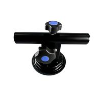 Qsvbeeqj - Soporte de sujeción de aluminio para bandera, soporte de sujeción ajustable, para caravanas, barcos, camiones y vehículos, con tapa de bloqueo