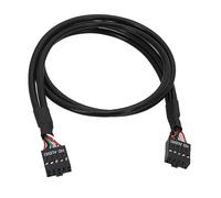 Qsvbeeqj Tablero Principal 9 Pines Pinboard 9 Pines A A Femenina Cable Extensión Alambre Blindado