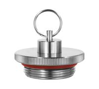 Qsvbeeqj Tapa de acero inoxidable para cerveza, con valores de alivio de presión, dos cubiertas de hilo de ventilación, delito doméstico, cerveza, herramienta para fugas, barril de barril
