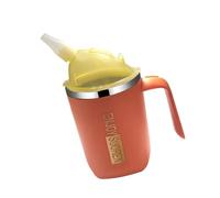 Qsvbeeqj Taza de recuperación médica de 400 ml para usuarios postrados en cama, flujo de control de flujo de flujo de dieta inoxidable, recipiente para batidos de dieta inoxidable, vaso para beber