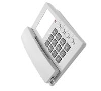 Qsvbeeqj Teléfono fijo con cable. Teléfono sencillo para habitación de hotel con función de montaje en pared y sonido mejorado