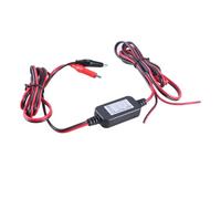 Qsvbeeqj Tensiones de cable del regulador de corriente Conversor Reducir Adaptador Cable de clip Alrededor.