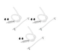 Qsvbeeqj Válvulas de sangrado de tubería Set de manguera de sangre de freno líquido de freno sangre para sistemas de frenado hidráulicos desechables