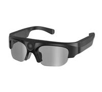 QSWLHLYY Gafas Inteligentes con IA, Gafas con CáMara De Video 4k Y Tarjeta TF, Gafas De GrabacióN con Llamada Bluetooth, Uso Diario para Viajes, Trabajo Y Actividades Al Aire Libre 64G