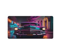 QSYFNBZL Alfombrilla de ratón clásica para Coche Deslizamiento Suave Bordes cosidos con Control Firme Goma de Alta Densidad Uniforme 30x60cm