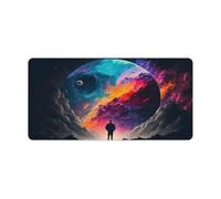 QSYFNBZL Alfombrilla de ratón Lost in The Lunar Light para Ordenador Teclado y ratón 30x60cm Grande para Ordenador portátil Suministros de Oficina Accesorios Decorativos