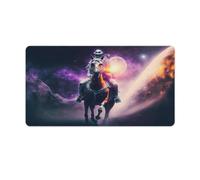 QSYFNBZL Alfombrilla de ratón para Juegos Majestic Beast 40x75cm con Bordes cosidos de Goma Antideslizante Impermeable Duradera para el hogar la Oficina y Juegos