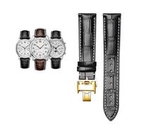 QSYJCCXD 18 19 20 21 22 mm Banda de reloj de piel de ternera genuina para maestro L2 L3 L4 L2.628 L2.673 Pulsera de reloj de cuero de cuero de vaca