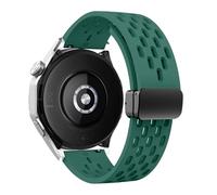 QSYJCCXD 18 20 22 mm Correa de silicona magnética para reloj GT 5 46 mm 41 mm Banda deportiva transpirable para GT5 Pro GT4 GT3 GT2 Correa Watchands