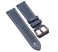 QSYJCCXD 20 mm de 22 mm 24 mm 26 mm Fibra de carbono Correa de reloj de lienzo para Panerai Hamilton Tag Omega Heuer Muñeca para la banda de pulsera para hombres