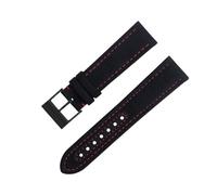 QSYJCCXD 22 mm Black Blue Green Soft Nylon Band de Nylon Band para Correa Avenger Navitimer Chronomat Superocean 44 mm Banda de Marcador de marcación