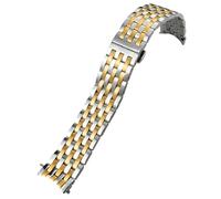 QSYJCCXD 316l Banda de reloj de 20 mm de acero inoxidable para Tissot T097 T097407 T097410A Silvr Strap Strap Tools Free Tools Men Women Watchands