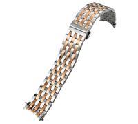 QSYJCCXD 316l Banda de reloj de 20 mm de acero inoxidable para Tissot T097 T097407 T097410A Silvr Strap Strap Tools Free Tools Men Women Watchands