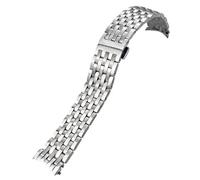 QSYJCCXD 316l Banda de reloj de 20 mm de acero inoxidable para Tissot T097 T097407 T097410A Silvr Strap Strap Tools Free Tools Men Women Watchands