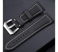 QSYJCCXD Accesorios de 4 colores hechos a mano de cuero 20 mm 22 mm de 24 mm 26 mm Reloj Strap & Watch Band (D, 22 mm)
