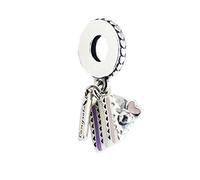 QSYJCCXD Anillos para Chicas Adolescentes, Cuentas Colgantes de Pastel adecuadas para Pulseras, Pulseras, Colgantes, Regalos de joyería para Mujeres