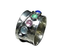 QSYJCCXD Anillos para mujeres Fashion Fashion Controlon Diamond Personalidad Anillo de mujeres Joyas de compromiso Joyería de regalo de cumpleaños para mamá Mamá