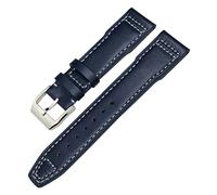 QSYJCCXD Banda de reloj de cuero genuino para IWC Mark XVIII Le Petit Prince Pilot's Watch 20 mm 21 mm 22 mm Cow Wide Strap